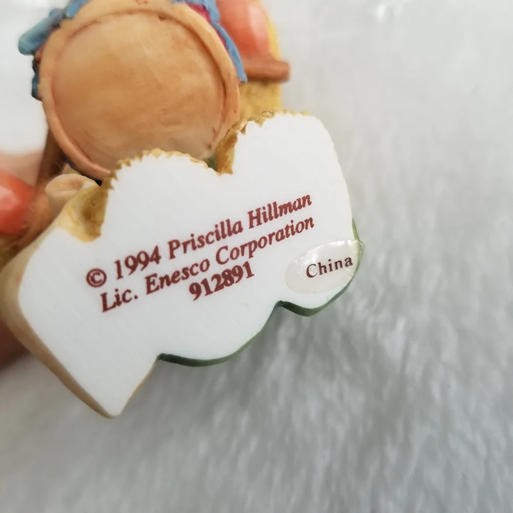 1994 Enesco Cherished Teddies Drummer Boy 912891 ornament